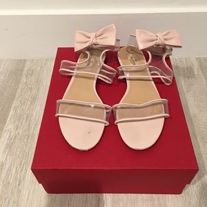 Valentino Leather PVC Sandal